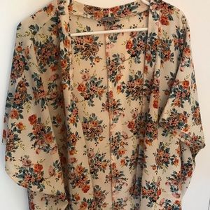 Floral Kimono from Charlotte Russe